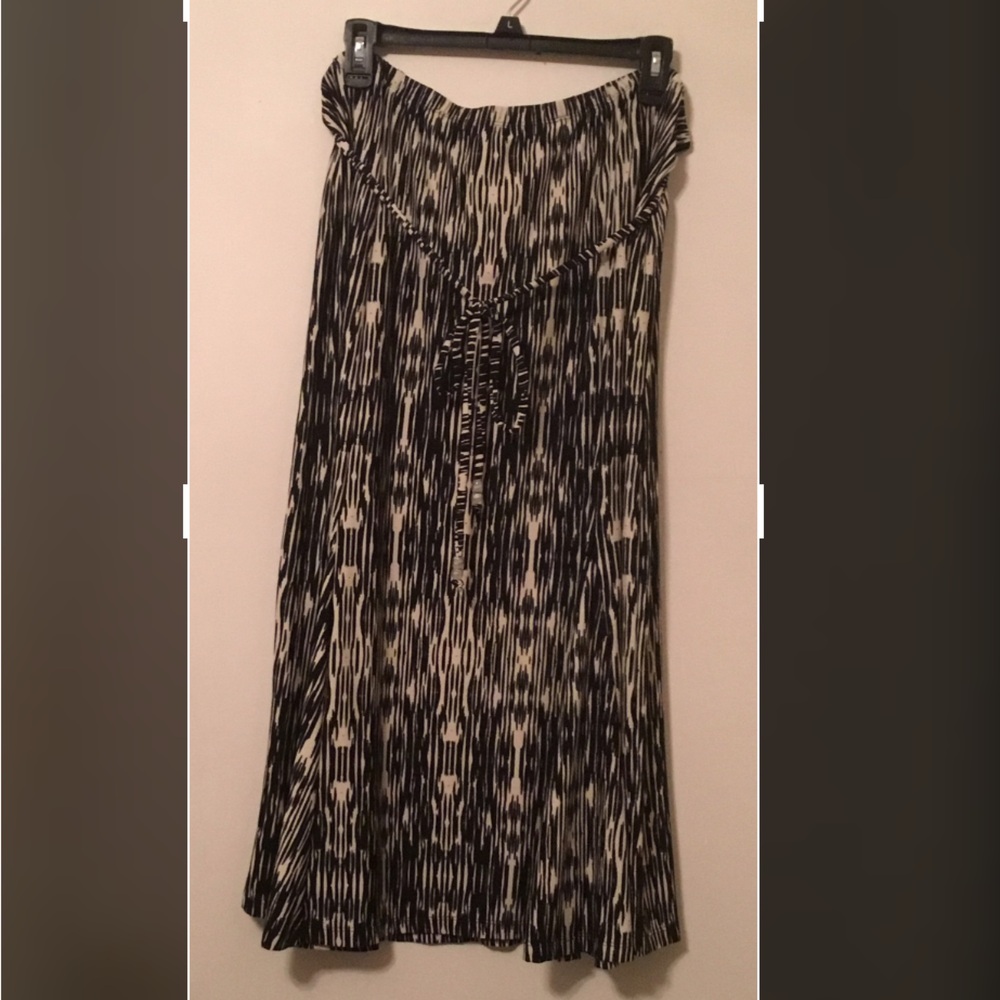 Black and White Women's Skirt